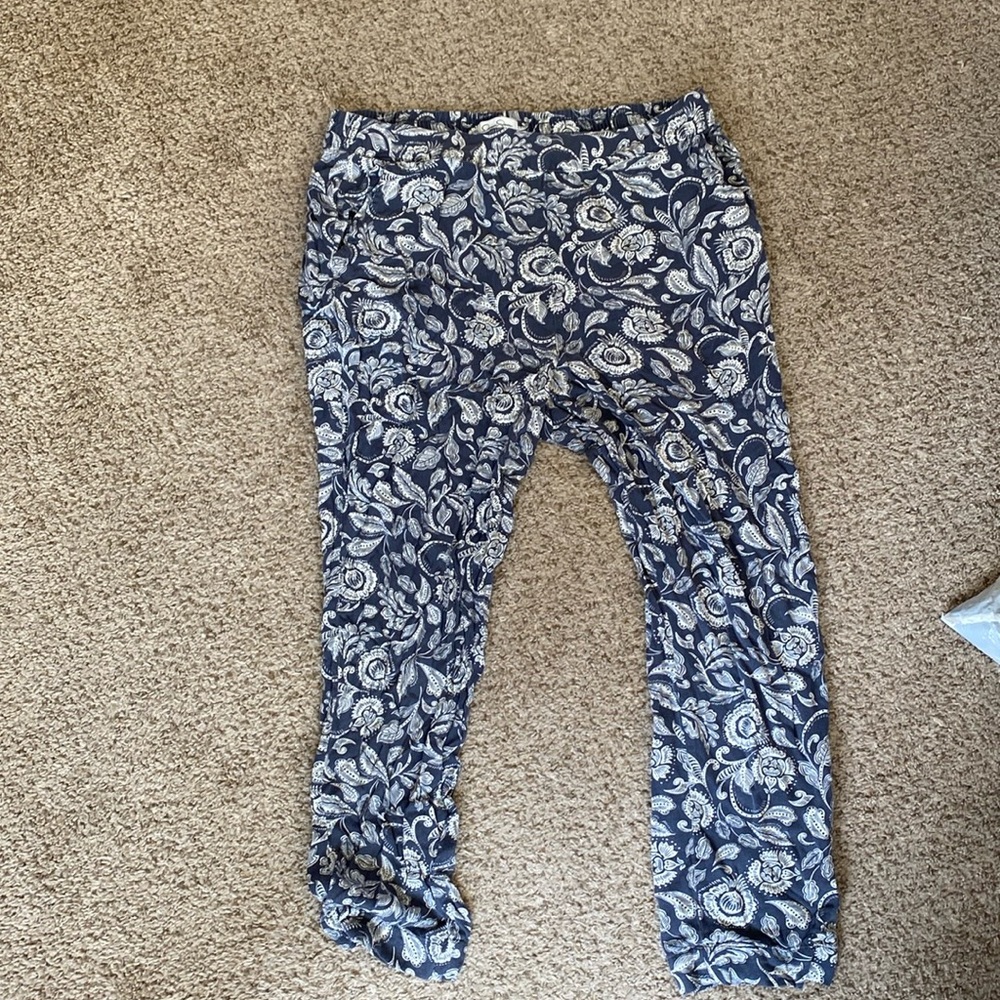 Paisley cotton pant